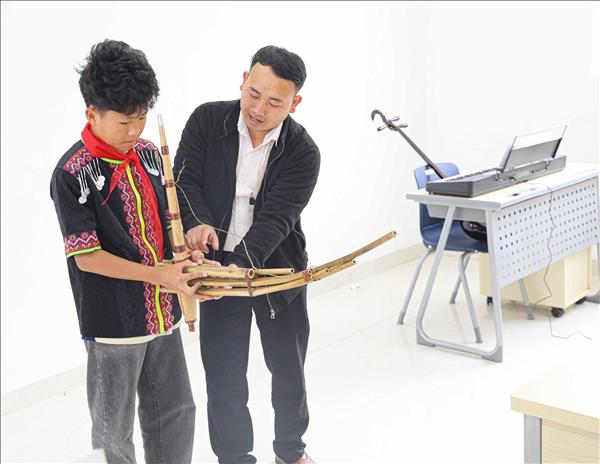 Văn hóa truyền thống lan tỏa trong trường học tại Điện Biên