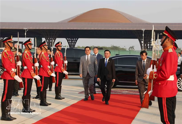 Dirigente partidista vietnamita concluye sus visitas oficiales a Laos y Camboya