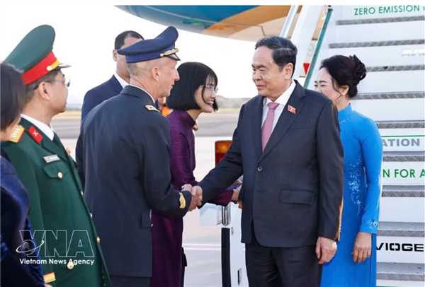 Le président de lAN du Vietnam, Tran Thanh Man, entame une visite officielle en Italie
