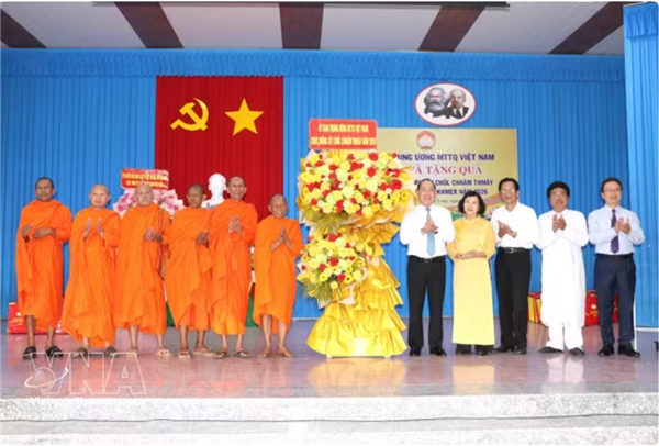 Le Tet Chol Chnam Thmay dans les hameaux khmers de la province de Vinh Long