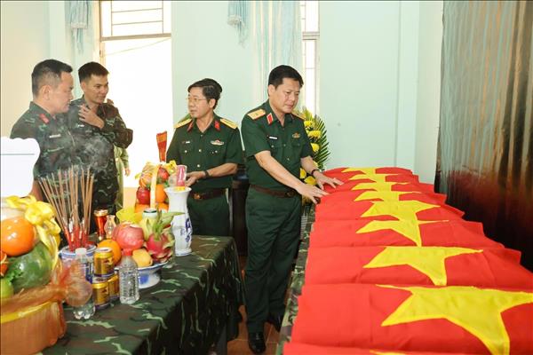 Army Corps 34 recovers remains of 12 fallen soldiers in Gia Lai province