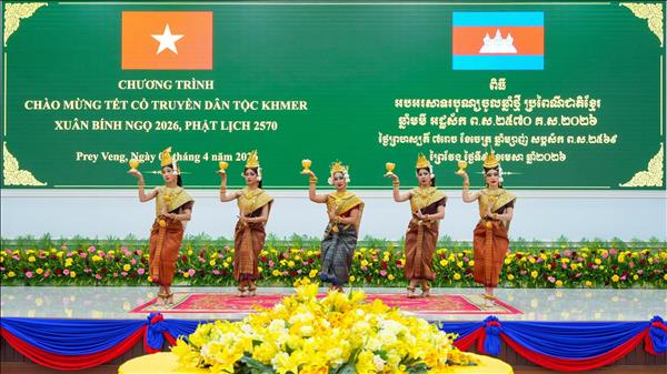 永隆省高棉族同胞喜迎传统新年