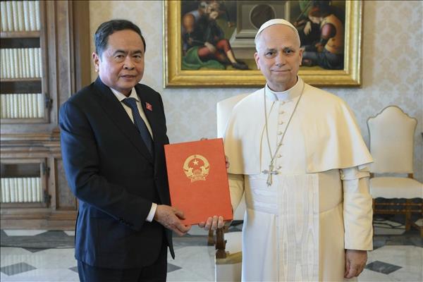 NA Chairman meets Pope Leo XIV at the Vatican