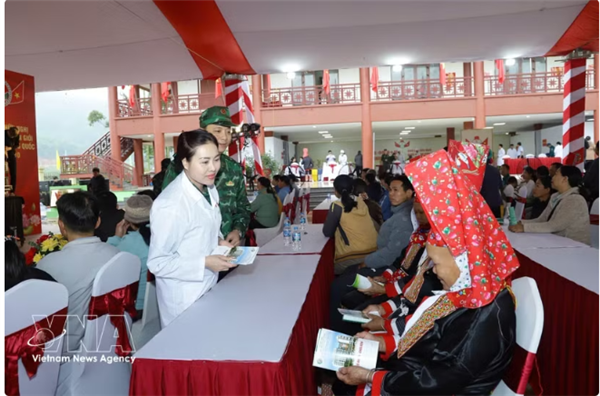 中越边民友好(水口)医疗服务站正式启用