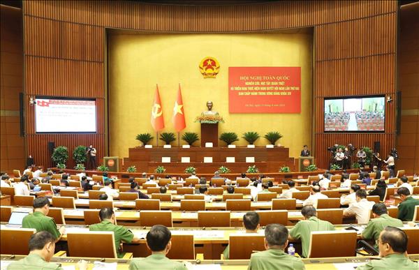 Hội nghị toàn quốc quán triệt và triển khai Nghị quyết Hội nghị lần thứ hai Ban Chấp hành Trung ương Đảng khóa XIV