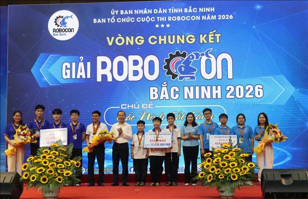 Giải Robocon Bắc Ninh mở rộng 2026 áp dụng điều luật bất ngờ