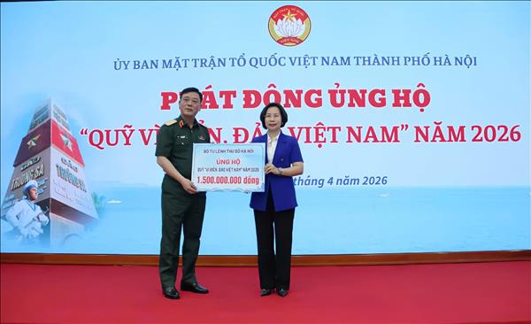 Hanoi launches 2026 fundraising campaign for Vietnams sea and islands