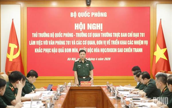 ដាក់​ពង្រាយភារកិច្ចដោះស្រាយផលវិបាកនៃគ្រាប់បែកមីន និងសារធាតុគីមី​ពុល​ក្រោយសង្គ្រាម