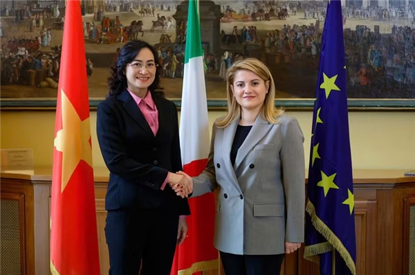 Vietnam e Italia acuerdan nuevas direcciones de cooperación