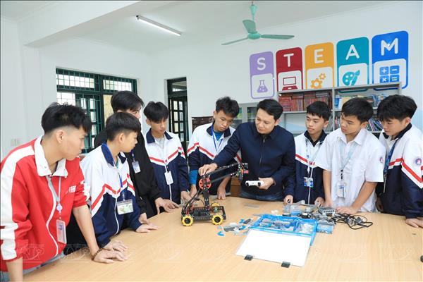Giáo dục tỉnh Điện Biên chuyển mình với mô hình STEAM và công nghệ hiện đại