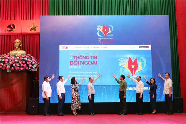 Giải thưởng toàn quốc về thông tin đối ngoại lần thứ XII đặt ra ba yêu cầu đột phá