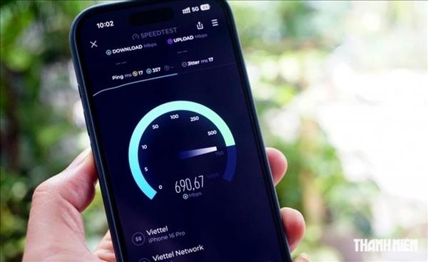 វៀតណាមសាកល្បងបណ្តាញអ៊ីនធឺណិត ៥០ Gbps