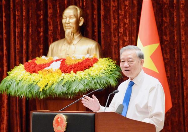 ເລ​ຂາ​ທິ​ການ​ໃຫຍ່, ປະ​ທານ​ປະ​ເທດ ໂຕ​ເລິມ: ອະ​ນຸ​ລັກ​ຮັກ​ສາ​ວັດ​ທະ​ນະ​ທຳ​ຕ້ອງ​ຕິດ​ແໜ້ນ​ກັບ​ການ​ພັດ​ທະ​ນາ​ວິ​ທີ​ຫາ​ເງິນ​ລ້ຽງ​ຊີບ