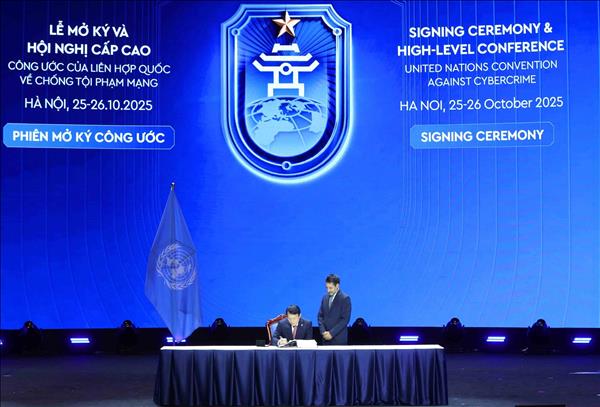 Việt Nam nộp lưu chiểu Văn kiện phê chuẩn Công ước Hà Nội về chống tội phạm mạng tại LHQ