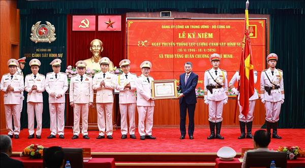 Thủ tướng Lê Minh Hưng: Tên gọi Cảnh sát hình sự mãi là niềm tin cậy của Nhân dân