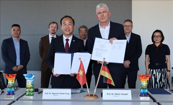 Vietnamese, German universities cooperate to advance high-quality workforce training