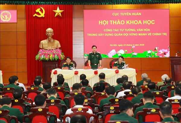 Giải pháp nâng cao chất lượng công tác tư tưởng, văn hóa để xây dựng Quân đội vững mạnh