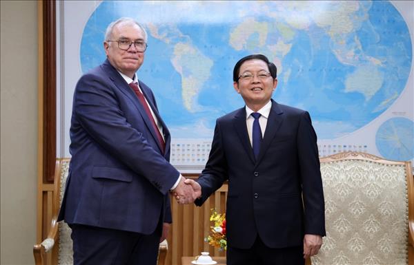 ທ່ານ​ຮອງ​ນາ​ຍົກ​ລັດ​ຖະ​ມົນ​ຕີ ໂຮ່​ກວັກ​ຢຸງ ​ຕ້ອນ​ຮັບ​ການ​ນຳ​ອົງ​ການ​ພະ​ລັງ​ງານ​ປະ​ລະ​ມາ​ນູ​ສາ​ກົນ