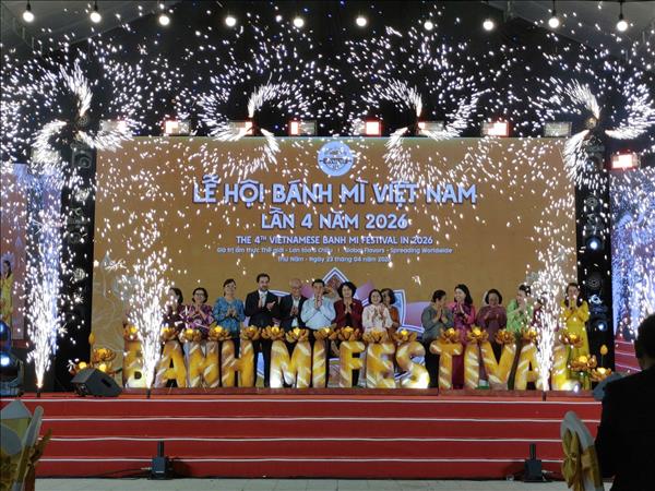 TP Hồ Chí Minh: Khai mạc Lễ hội Bánh mì Việt Nam năm 2026