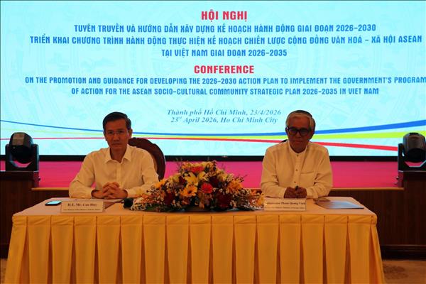 Xây dựng kế hoạch hành động triển khai chiến lược Cộng đồng văn hóa - xã hội ASEAN tại Việt Nam