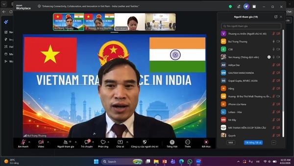 Вьетнам и Индия продвигают взаимодействие в текстильной и обувной промышленности