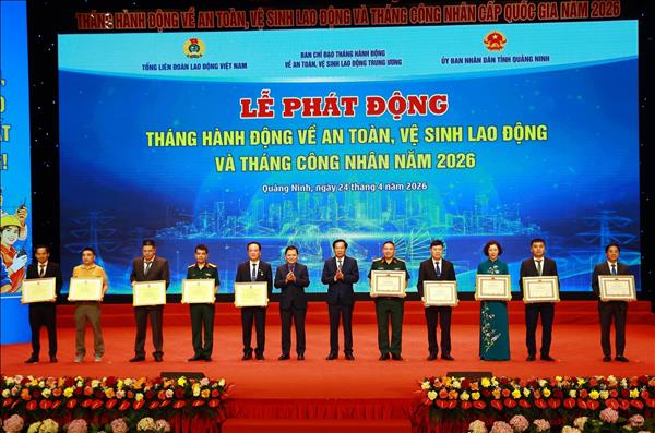 Phát động Tháng hành động về An toàn, vệ sinh lao động và Tháng Công nhân năm 2026