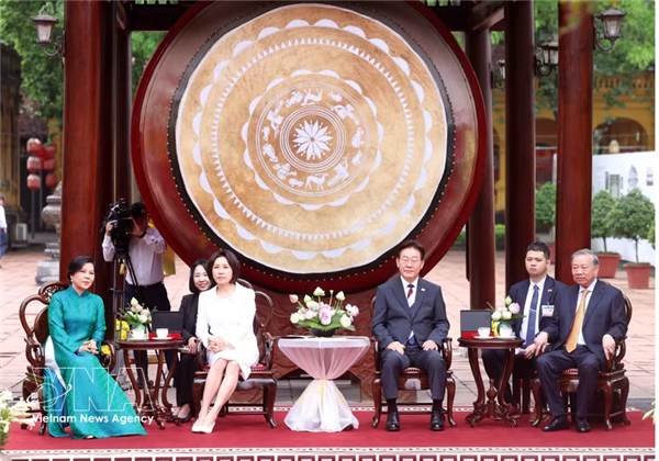 Programme damitié spécial à loccasion de la visite du président sud-coréen Lee Jae Myung