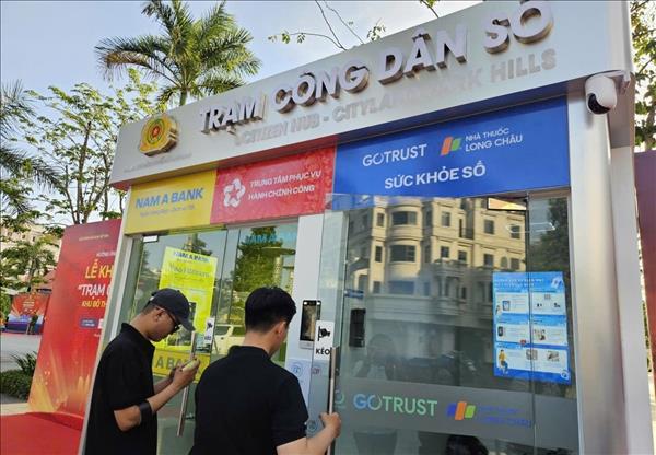 Thành phố Hồ Chí Minh tiếp tục đưa Trạm Công dân số về các khu dân cư​