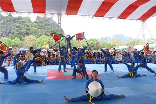 Lan tỏa tinh hoa võ thuật cổ truyền