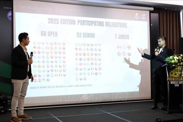 베트남 다낭, 아시아 최초 ‘2026 피클볼 월드컵 개최 확정