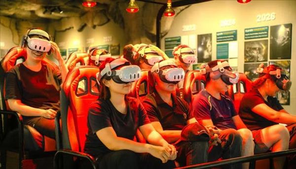 ‘세계 최대급 자연동굴 선도옹 동굴 VR 5D 체험관 개관