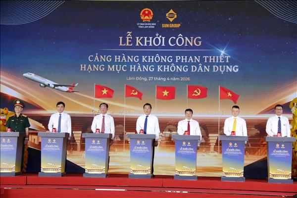 Khởi công xây dựng sân bay Phan Thiết - Hạng mục hàng không dân dụng