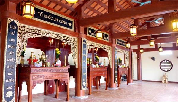 Khánh thành công trình tu bổ, tôn tạo Nghĩa trang liệt sĩ Vĩnh Linh