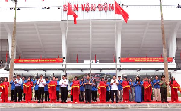 Khánh thành khu liên hợp thể thao và văn hóa quy mô lớn