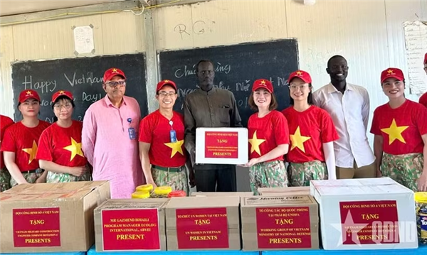 Vietnam destaca en misión de la ONU con proyecto vial en Abyei