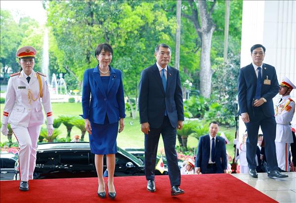高市早苗首相のベトナム公式訪問歓迎式典