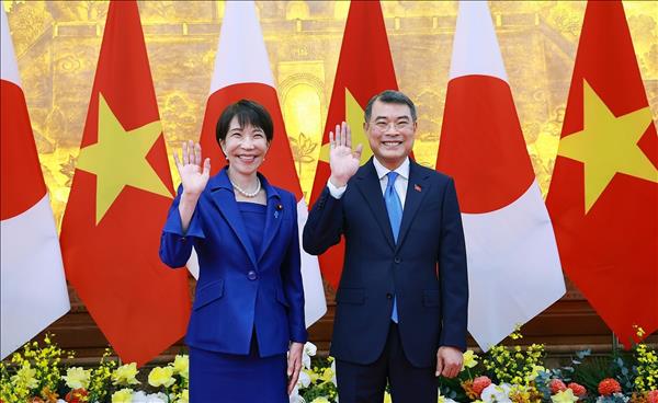Thủ tướng Lê Minh Hưng hội đàm với Thủ tướng Nhật Bản Takaichi Sanae