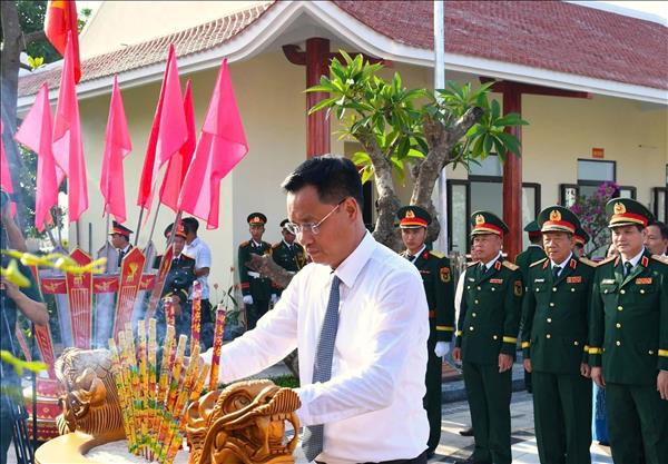 Khánh thành Khu tưởng niệm nơi thành lập Đội du kích Vũ Hùng