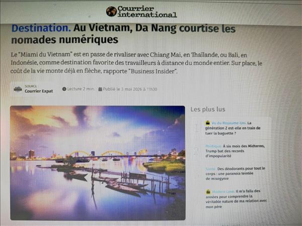 Đà Nẵng – điểm đến mới nổi của lao động du mục số toàn cầu