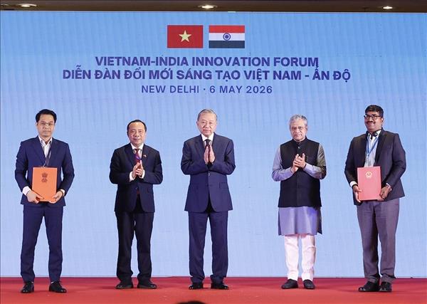 Việt Nam - Ấn Độ thúc đẩy hợp tác phát triển nguồn nhân lực, khoa học, công nghệ, đổi mới sáng tạo và chuyển đổi số