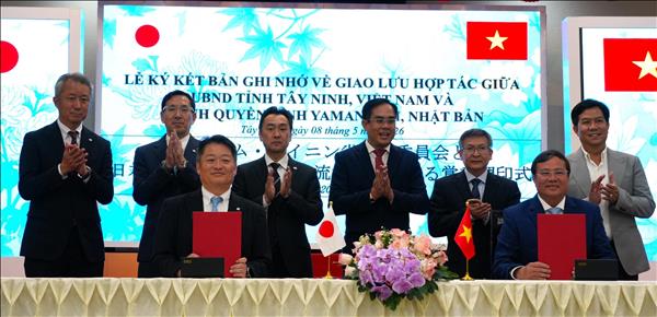 Tây Ninh và tỉnh Yamanashi (Nhật Bản) thúc đẩy hợp tác năng lượng, nông nghiệp công nghệ cao