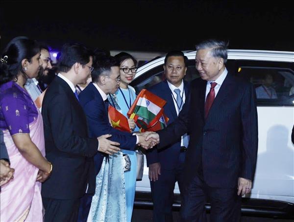 Party General Secretary, State President To Lam concludes state visit to India