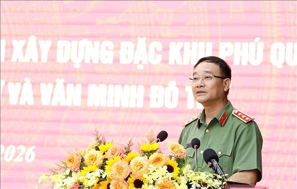 Xây dựng Phú Quốc thành đơn vị kiểu mẫu về an ninh trật tự và văn minh đô thị