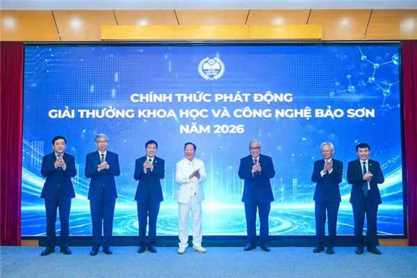 Phát động Giải thưởng Khoa học và Công nghệ Bảo Sơn năm 2026