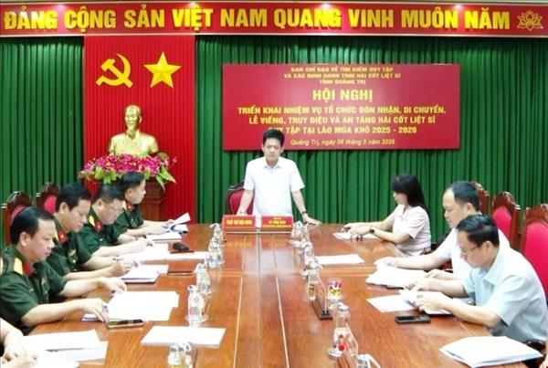 Quang Tri to repatriate 27 sets of martyrs remains from Laos