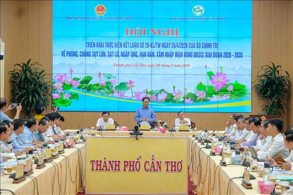Bộ trưởng Trịnh Việt Hùng: Thay đổi tư duy thích ứng thiên tai theo quy luật tự nhiên