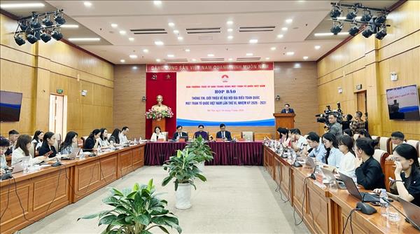제11차 베트남 전국 조국전선 대회 준비 완료