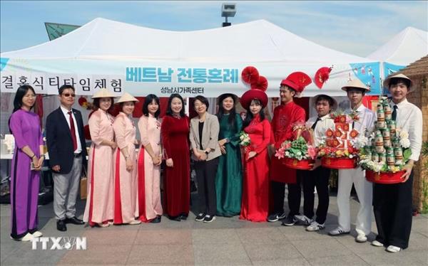 베트남의 색채, 韓 성남시 ‘제15회 지구촌 어울림 축제서 빛나