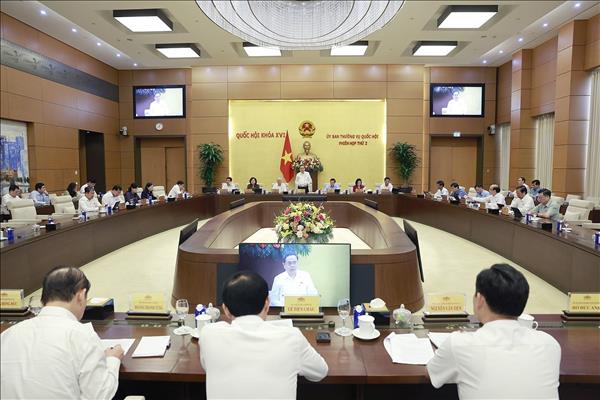 Khai mạc Phiên họp thứ 2 của Ủy ban Thường vụ Quốc hội