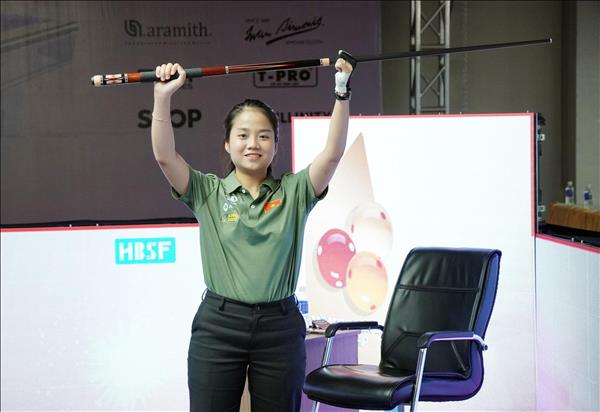 Nguyen Duc Yen Sinh wins Asian womens three-cushion billiards title